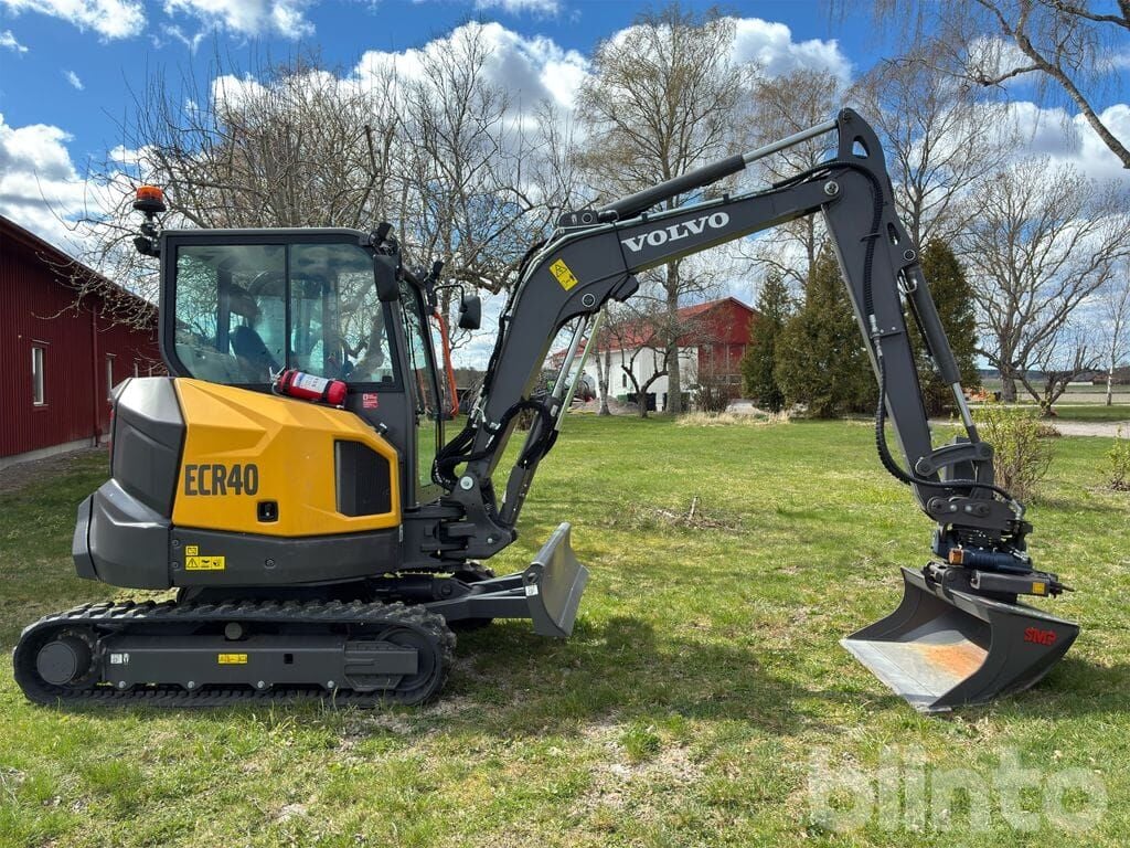 2024 Volvo ECR40F Mini Excavator
