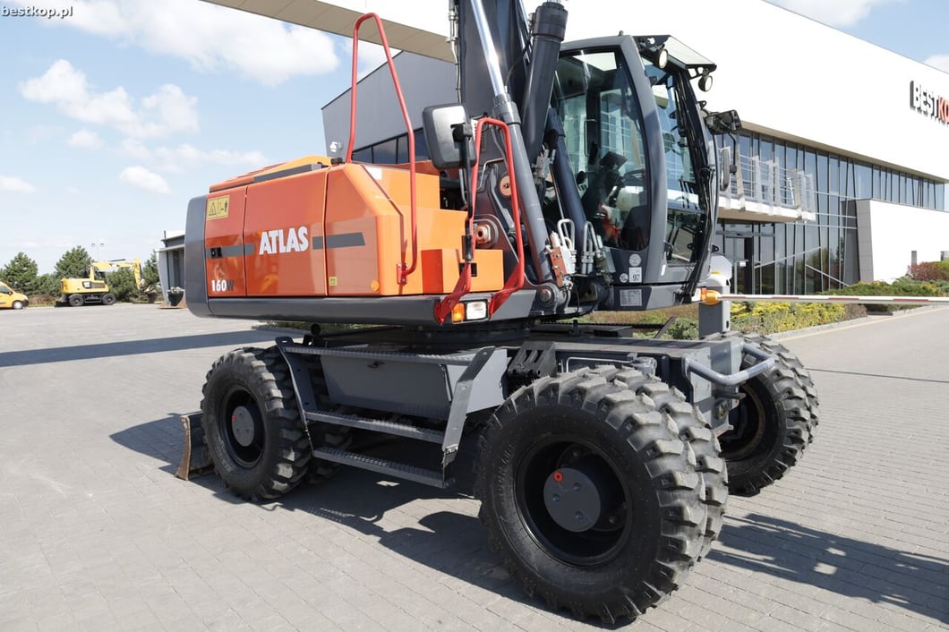 2016 Atlas 160W Wheel Excavator