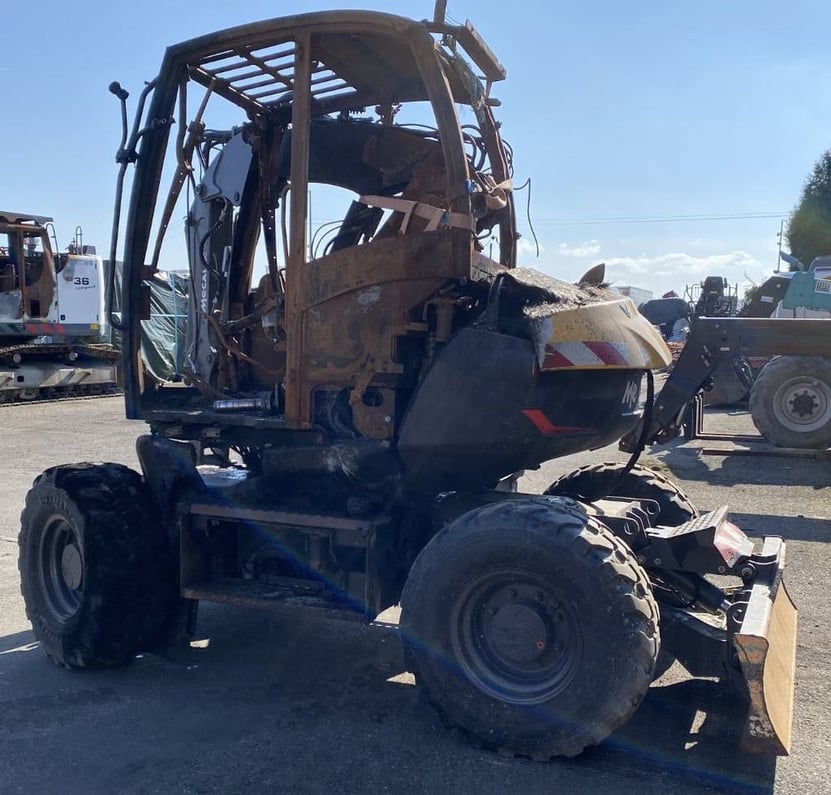 2017 Mecalac 7MWR Wheel Excavator