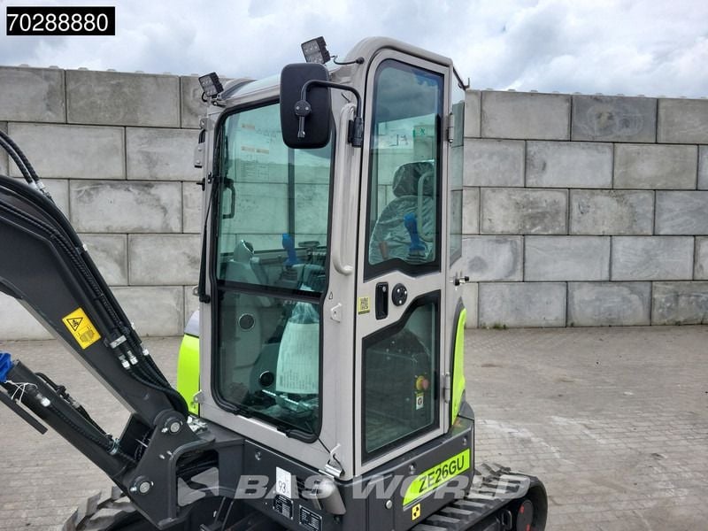 2024 Zoomlion ZE26GU Mini Excavator