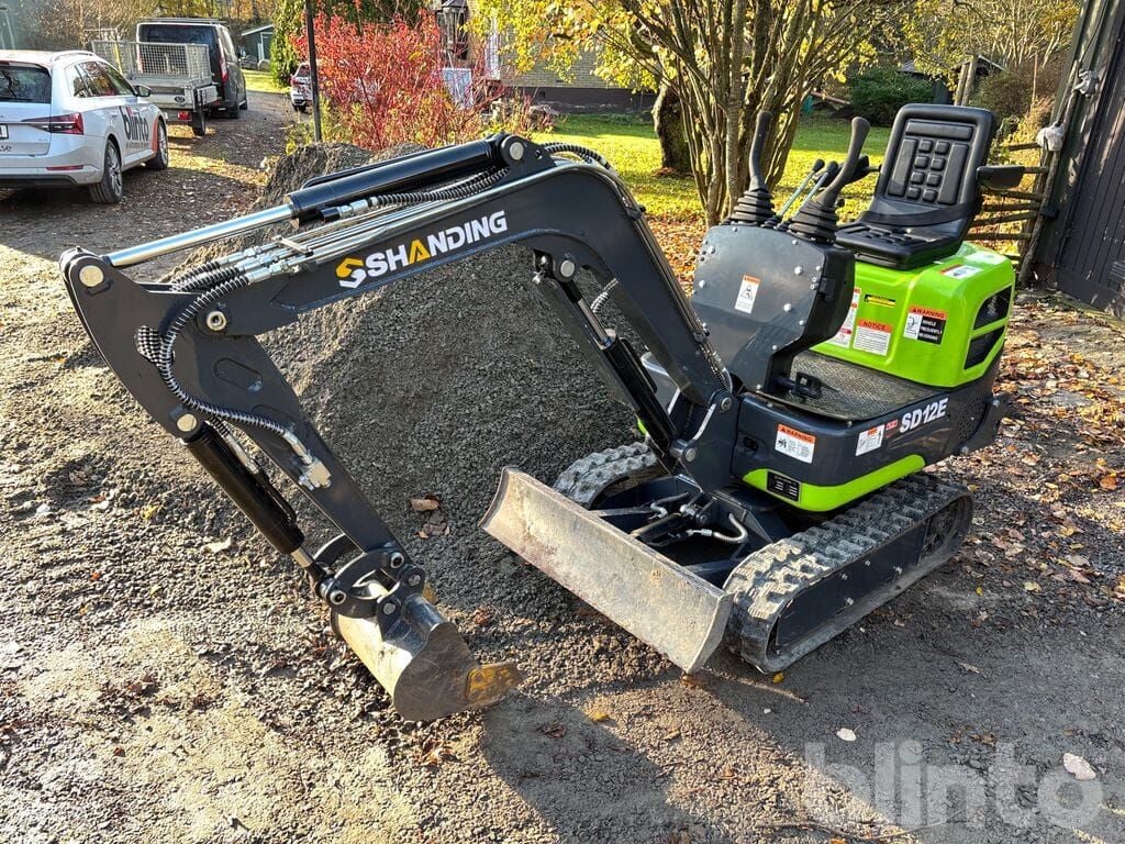 2025 Shanding SD12E Mini Excavator
