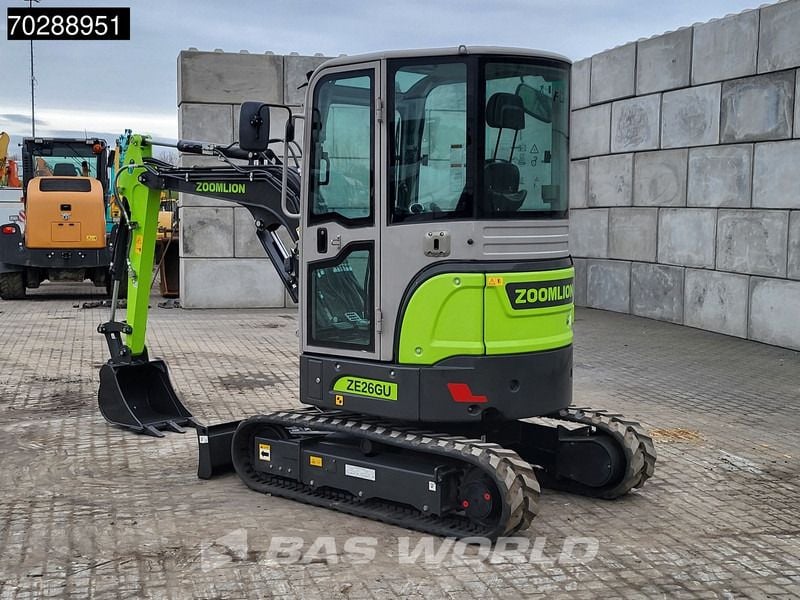 2025 Zoomlion ZE26GU Mini Excavator