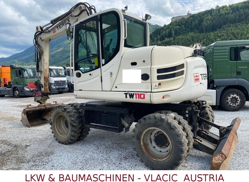 2010 Terex TW 110 Wheel Excavator