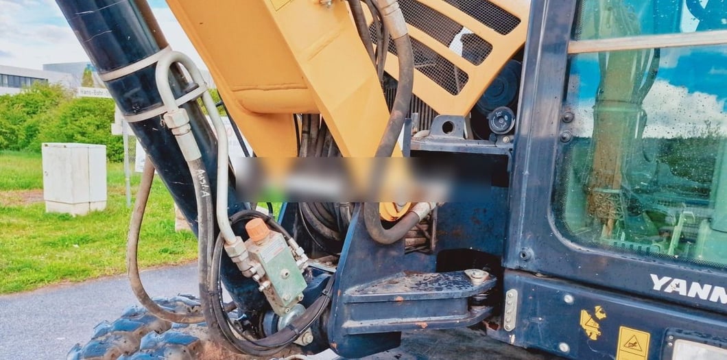 2020 Yanmar B95W Wheel Excavator