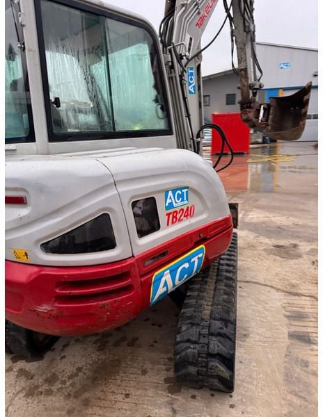 2017 Takeuchi TB240 Mini Excavator