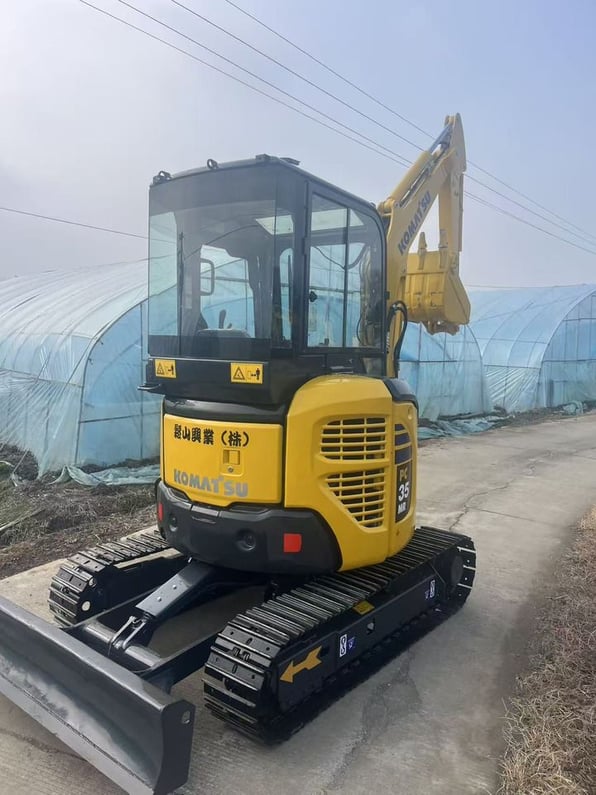 2023 Komatsu PC35MR Mini Excavator