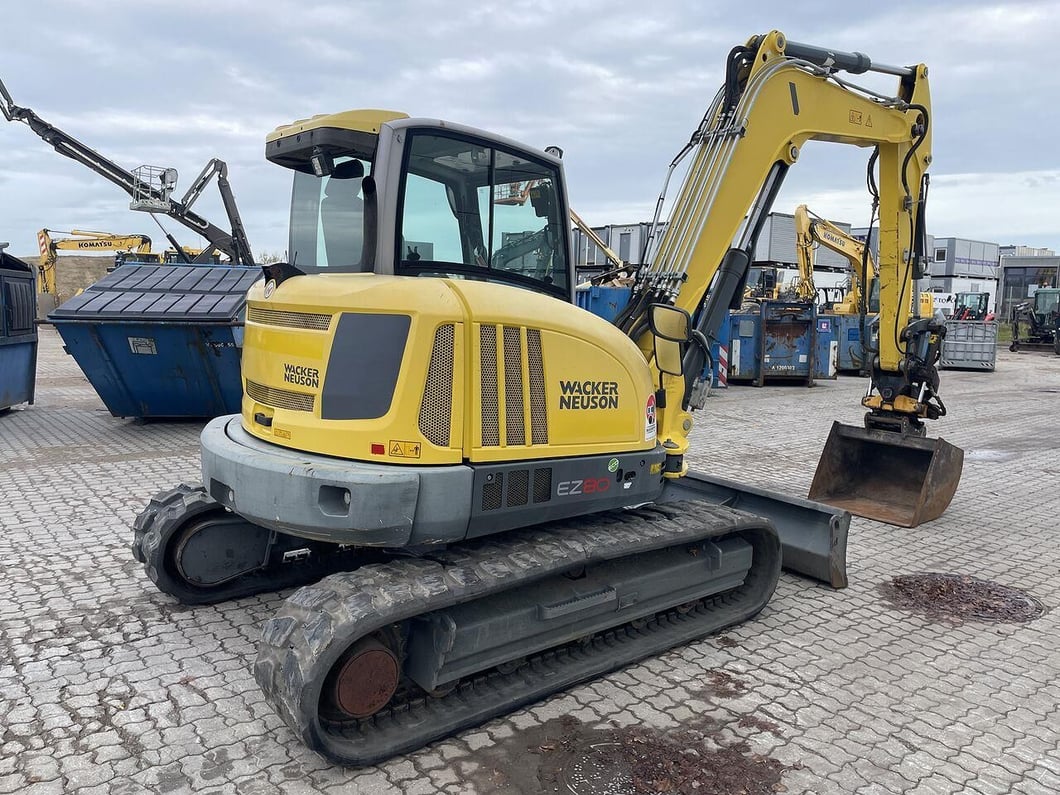 2017 Wacker Neuson EZ80 Mini Excavator
