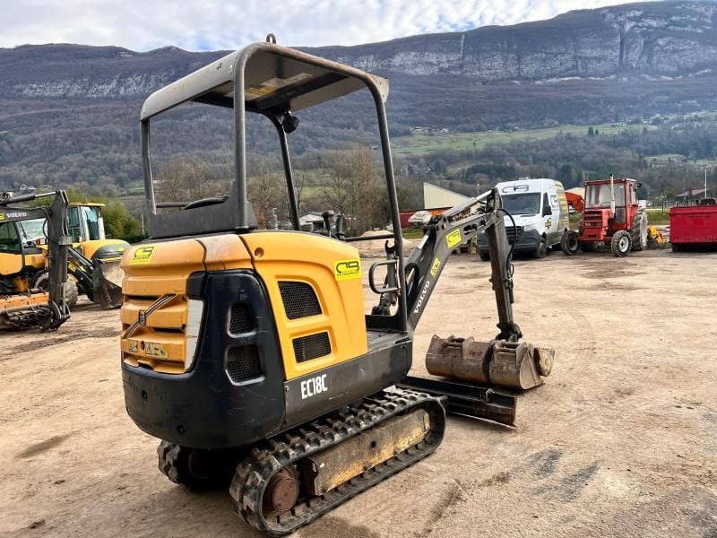 2015 Volvo EC18C Mini Excavator