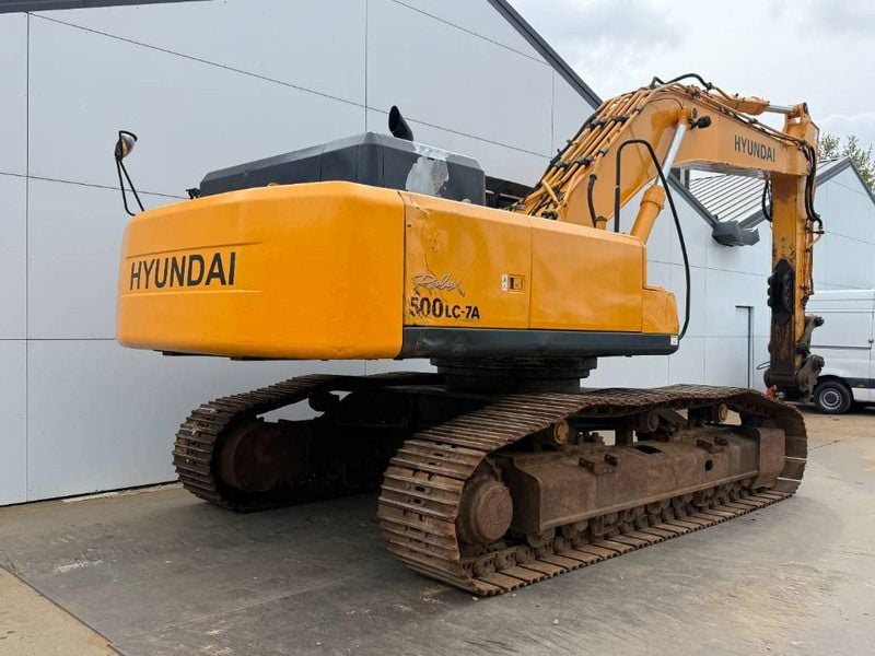 Hyundai R500LC-7A - Quick Coupler / Hammer Lines (2008)