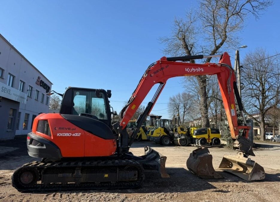 2022 Kubota KX080-4ALFA 2 Crawler Excavator