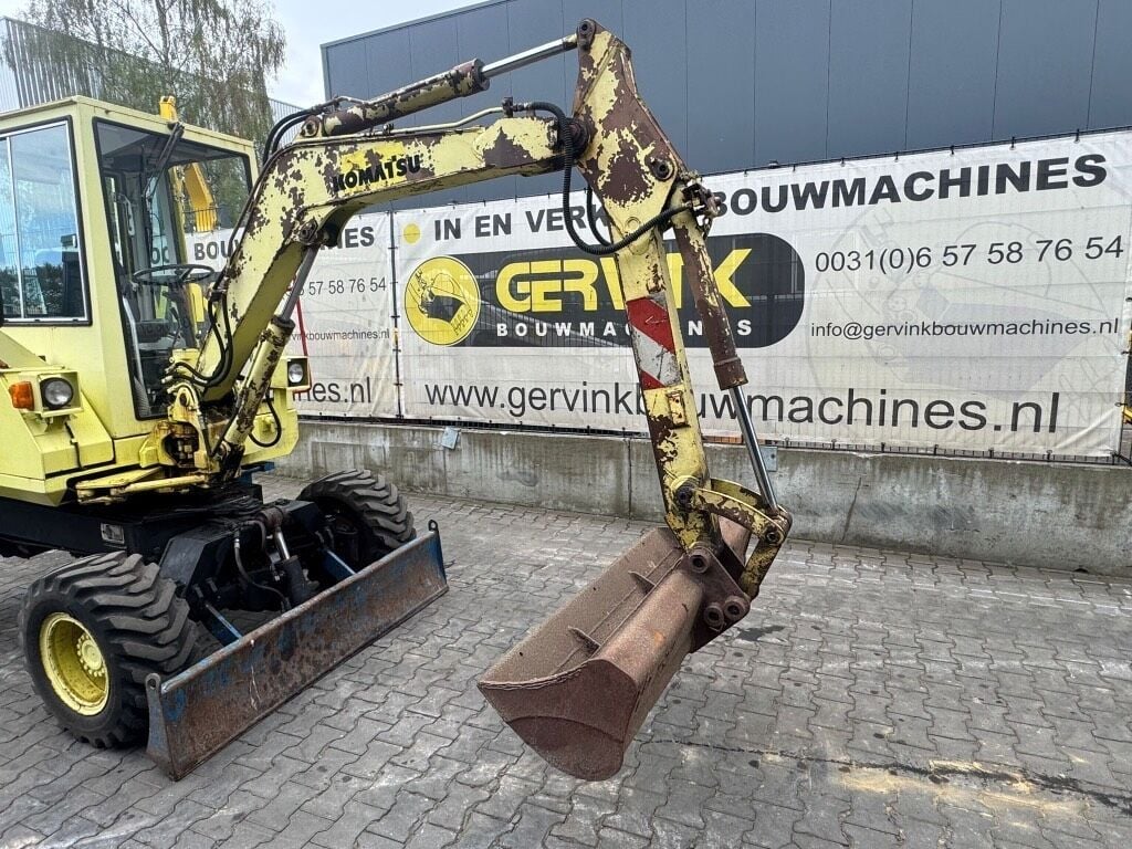 1992 Komatsu PC30 Wheel Excavator