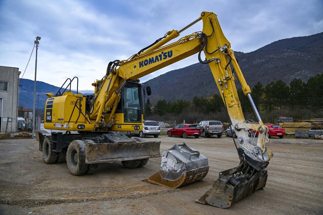 2018 Komatsu PW148-10 Wheel Excavator