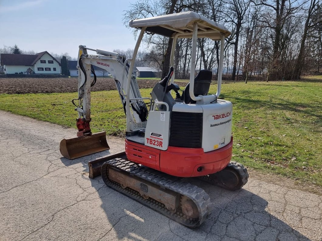 2018 Takeuchi TB23R Mini Excavator
