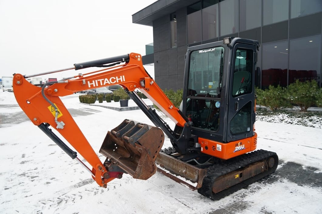 2022 Hitachi ZX26U-6 Mini Excavator