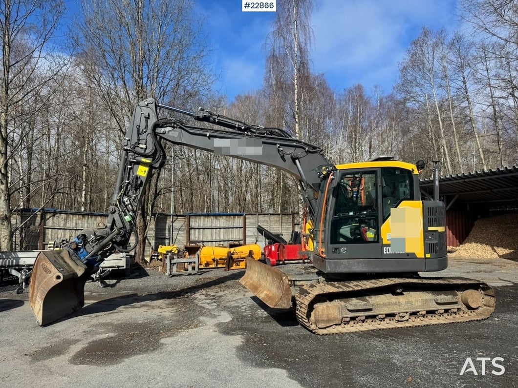 2019 Volvo ECR145EL Crawler Excavator