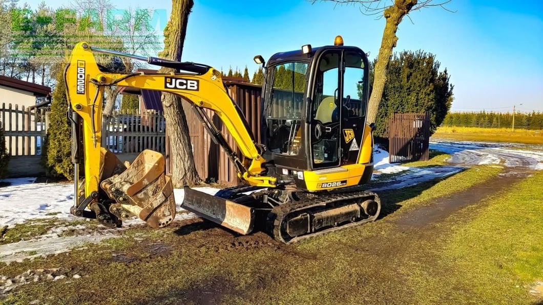 2017 JCB 8060 Mini Excavator