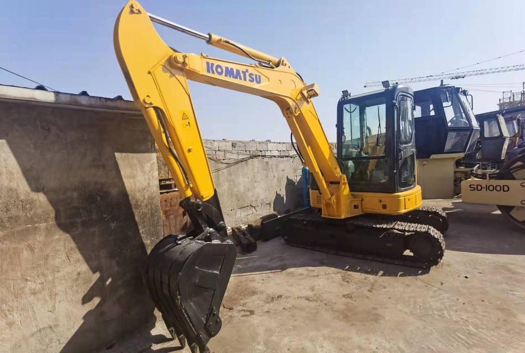 2018 Komatsu PC55MR-2 Mini Excavator