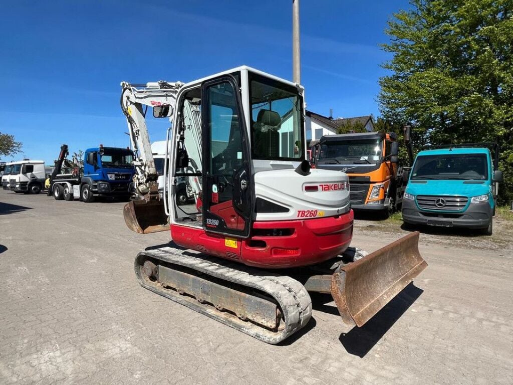 2017 Takeuchi TB260 Mini Excavator