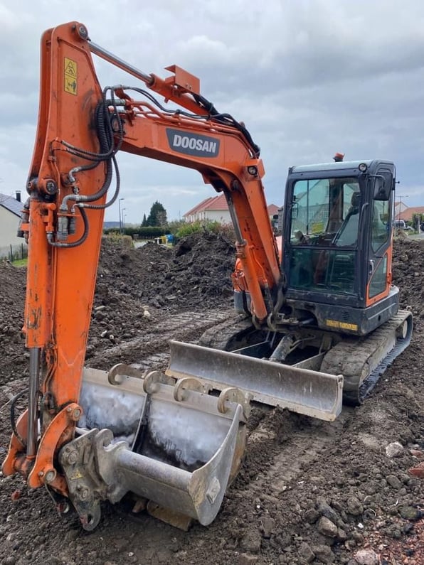 2018 Doosan DX62R-3 Mini Excavator
