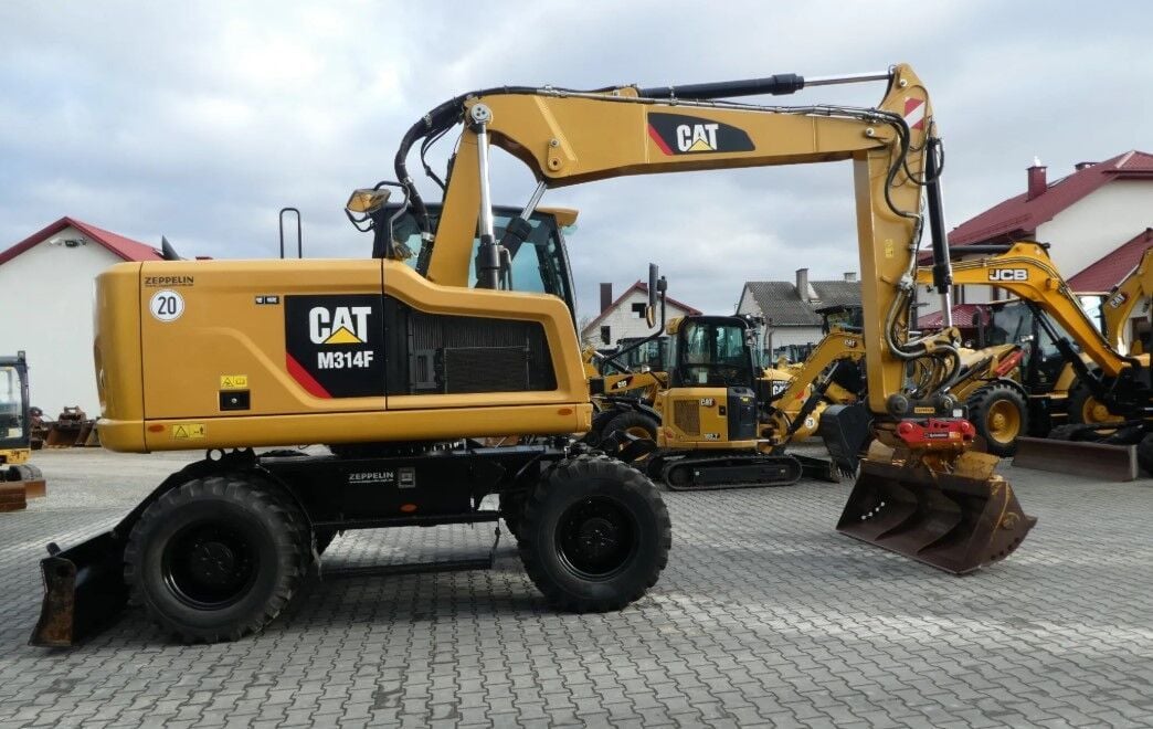 2019 Caterpillar M314F Wheel Excavator
