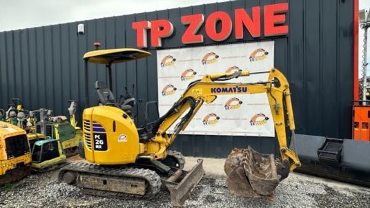 2019 Komatsu PC26MR-3 Mini Excavator
