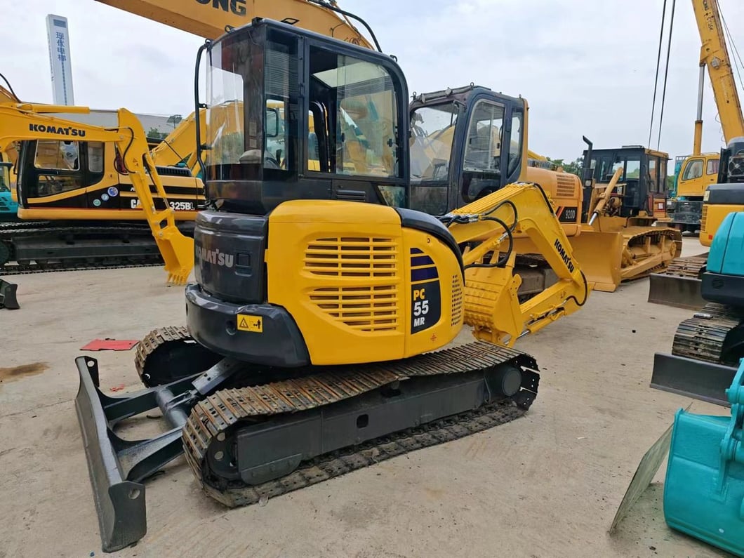 2018 Komatsu PC55MR-2 Mini Excavator