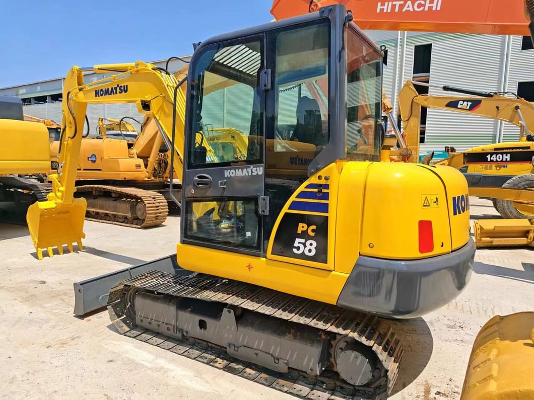2019 Komatsu PC58-8 Mini Excavator