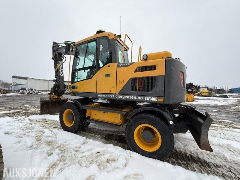 2014 Volvo EW140D Wheel Excavator
