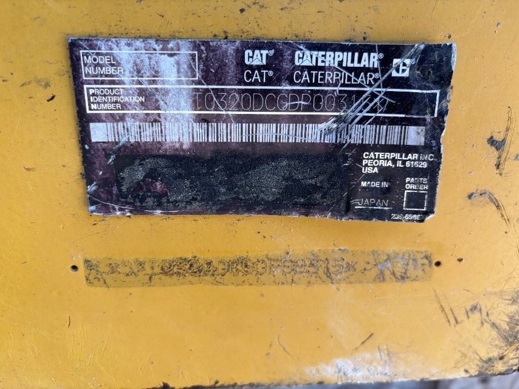 2010 Caterpillar 320DL Crawler Excavator