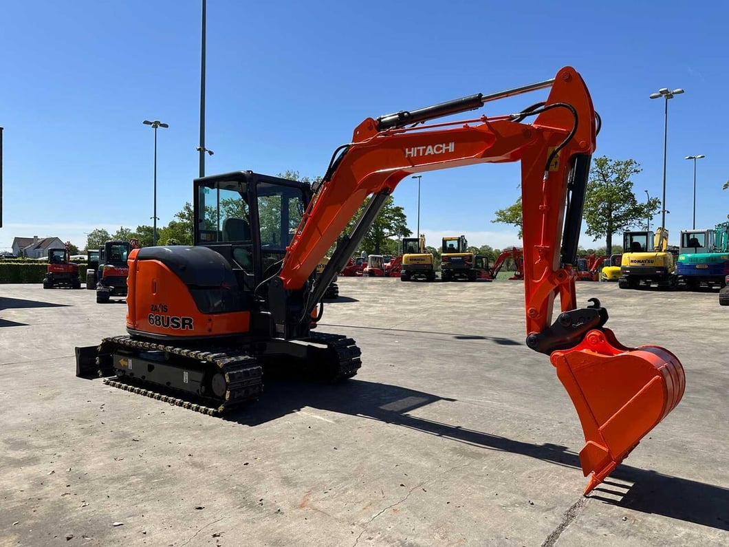 2016 Hitachi ZX65USR-5A Mini Excavator