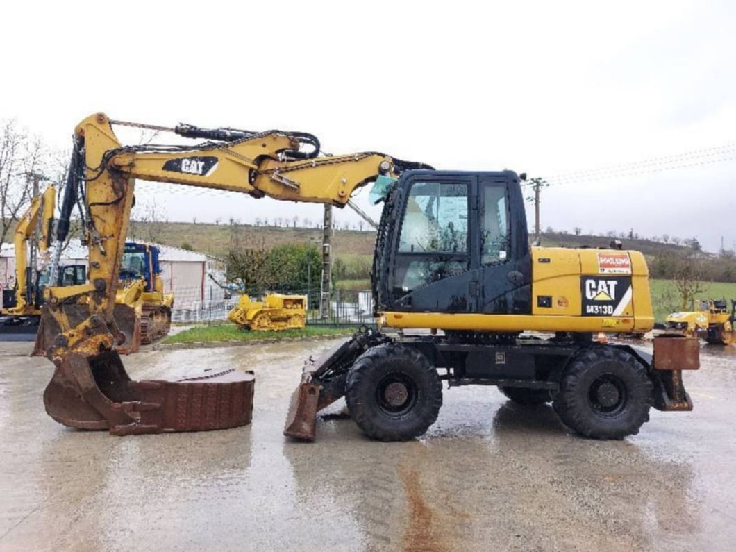 2012 Caterpillar M313D Wheel Excavator