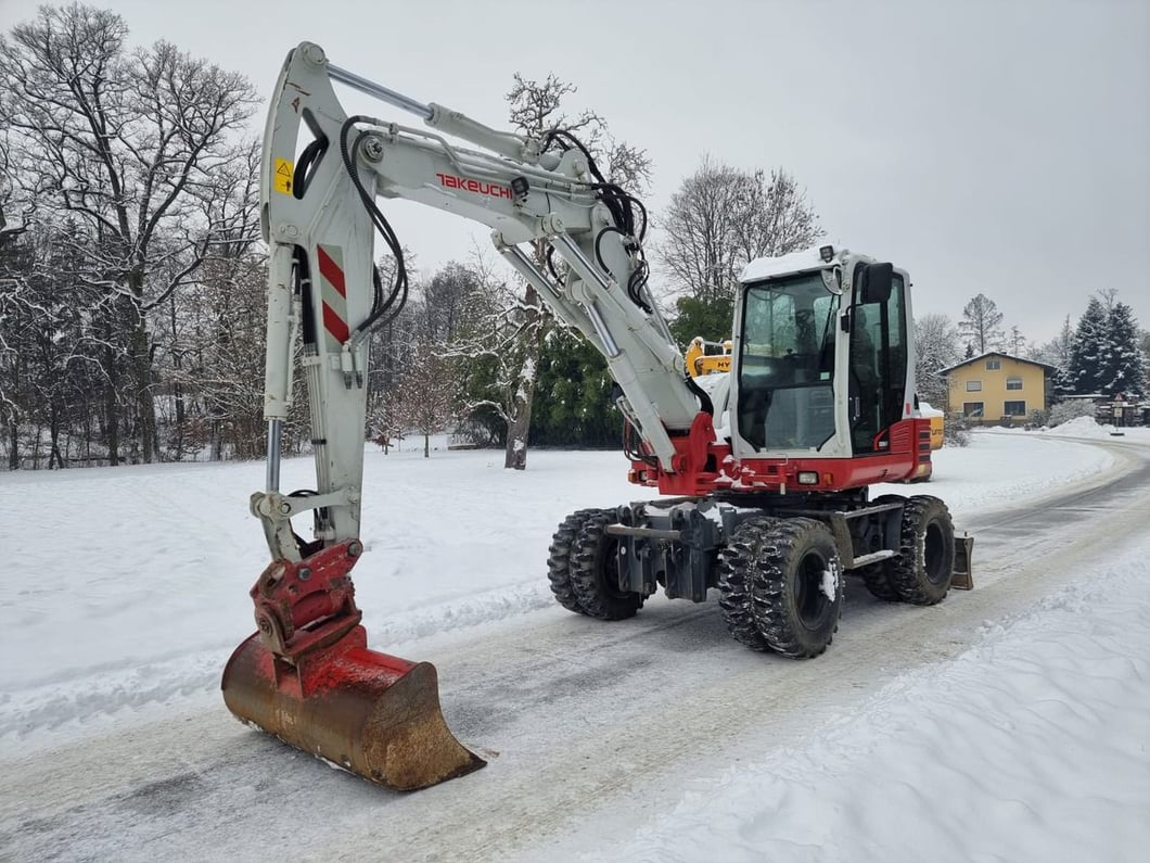 2019 Takeuchi TB295W Wheel Excavator