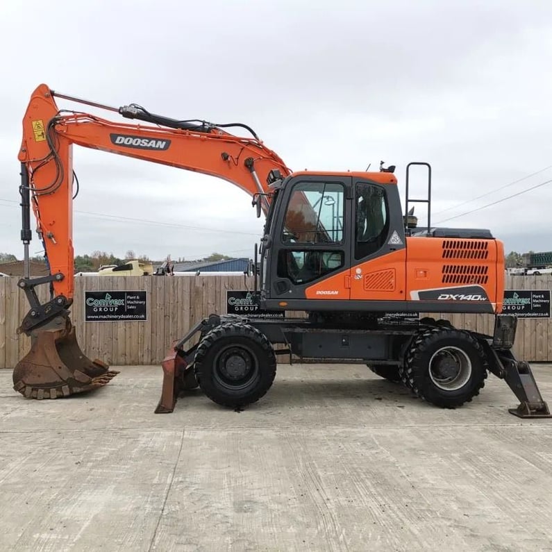 Doosan DX140W Wheel Excavator