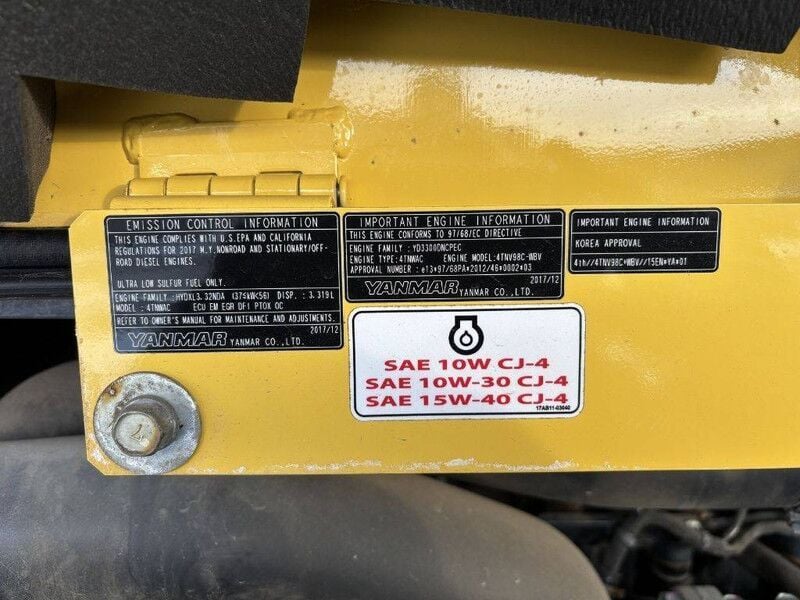 2018 Yanmar VIO80-1 Mini Excavator