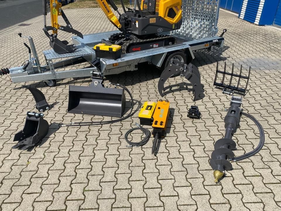 Berger Kraus BK1000JS Mini Excavator