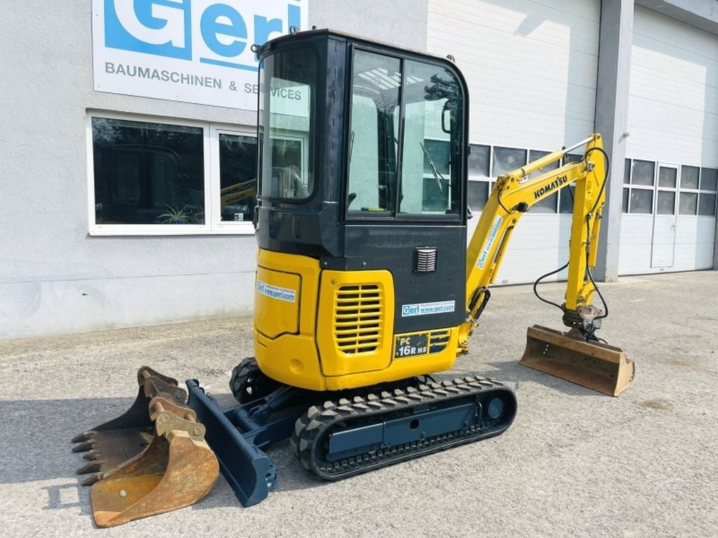 2014 Komatsu PC16R-3HS Mini Excavator