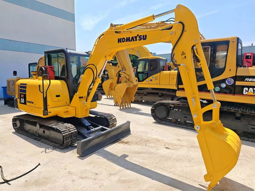 2019 Komatsu PC58-8 Mini Excavator