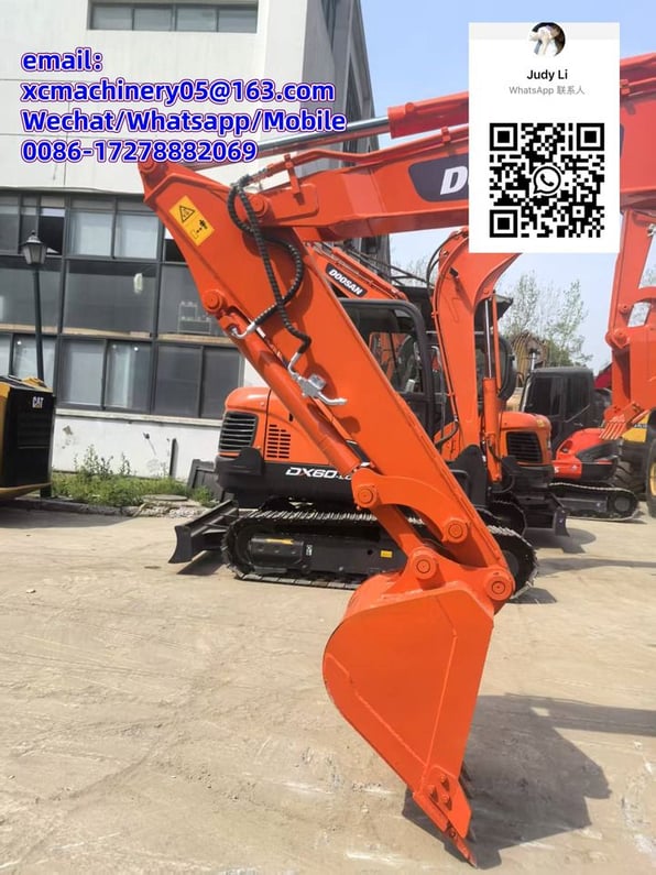 2023 Doosan DX60-9C Mini Excavator