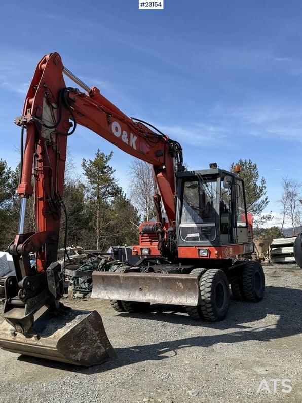 1997 O&K MH CITY Wheel Excavator