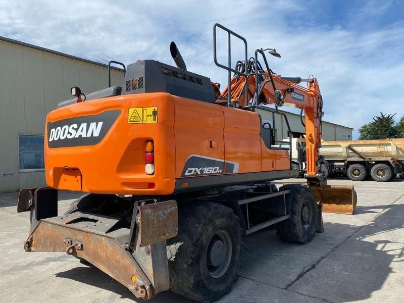 2021 Doosan DX160W Wheel Excavator