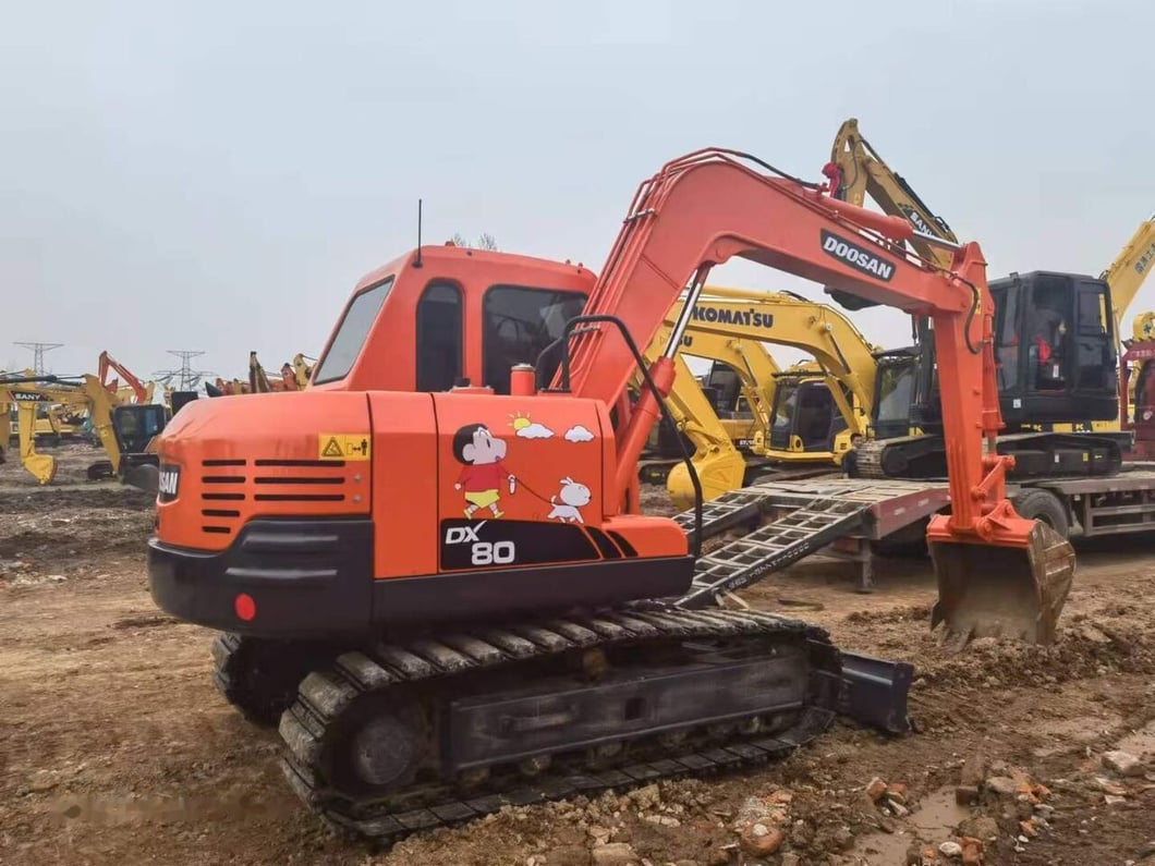 2021 Doosan DX80 Crawler Excavator