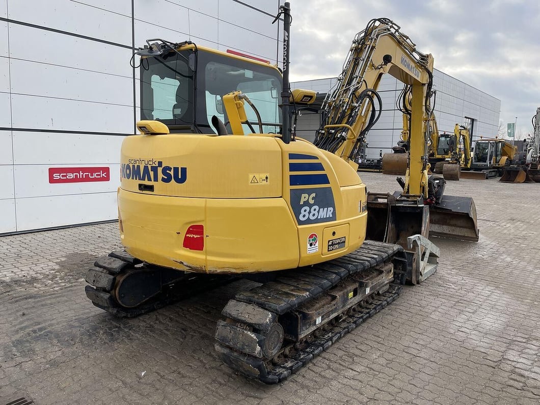 2020 Komatsu PC88MR-10 Mini Excavator
