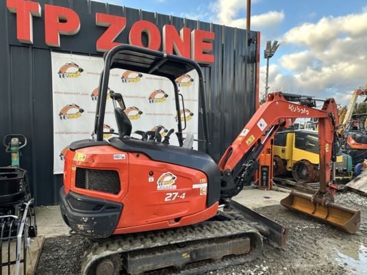 2018 Kubota KX027-4 Mini Excavator