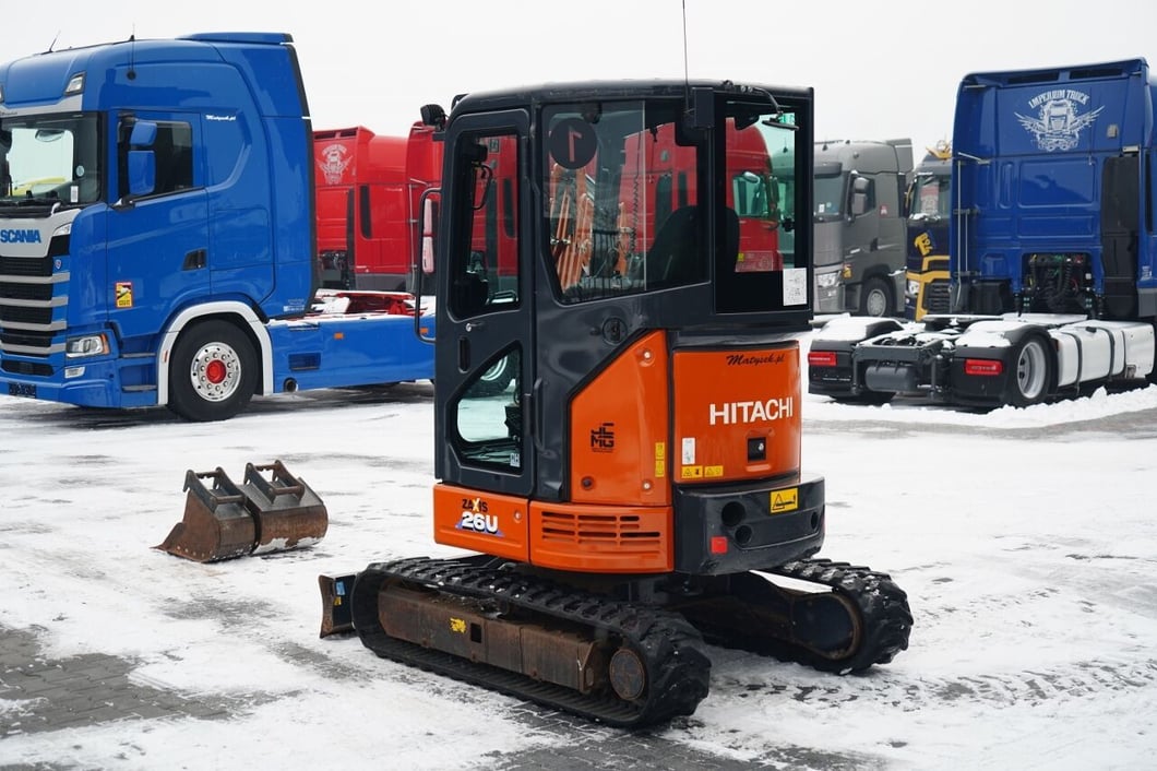 2022 Hitachi ZX26U-6 Mini Excavator