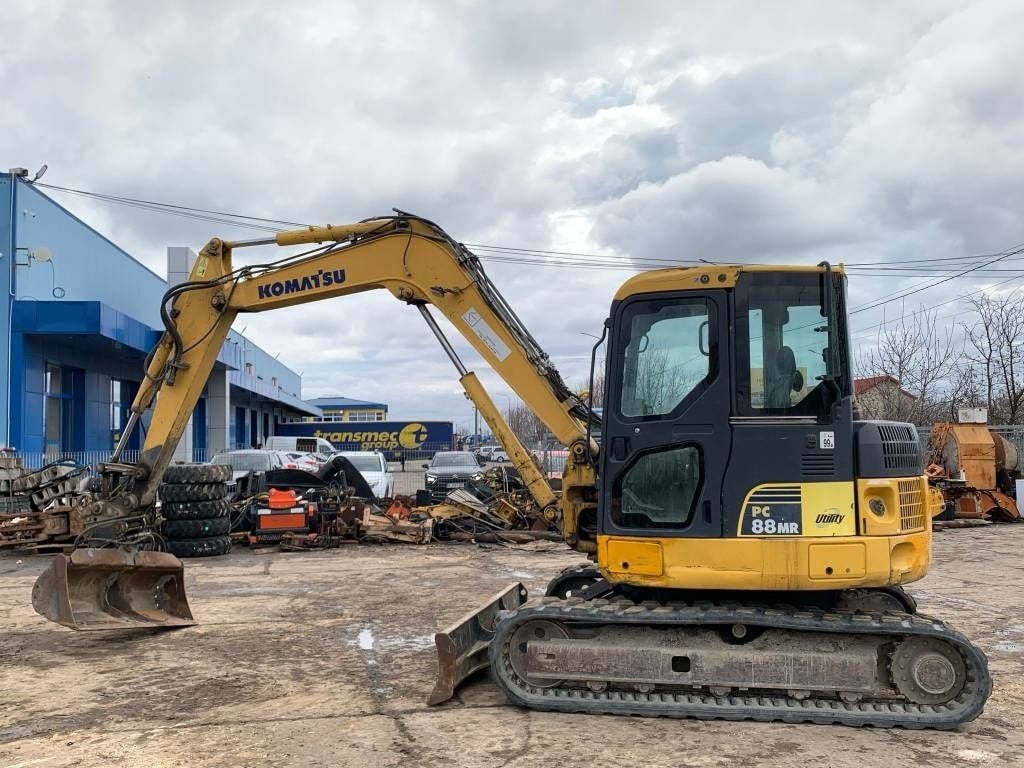 2008 Komatsu PC88MR6 Mini Excavator