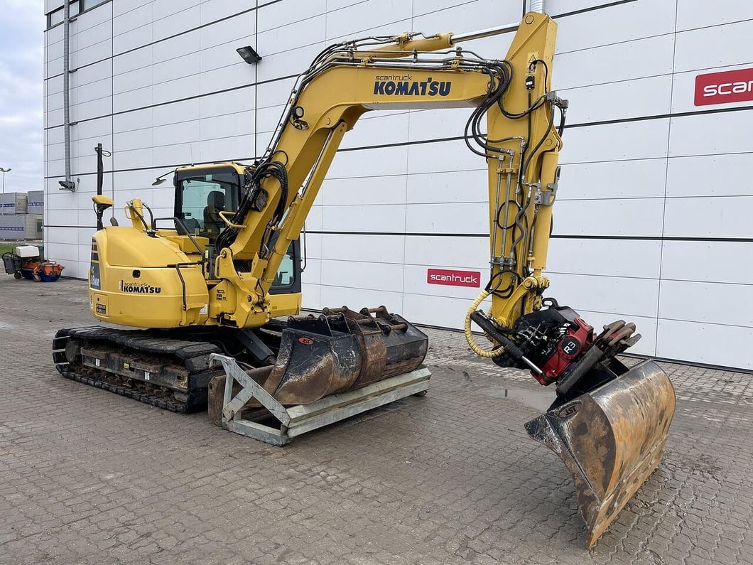 2020 Komatsu PC88MR-10 Mini Excavator