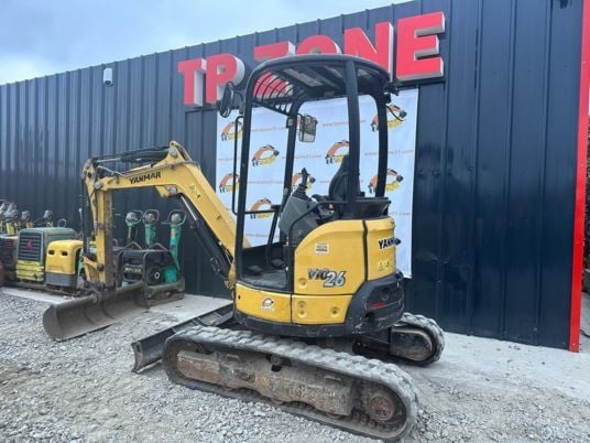 2018 Yanmar VIO26-6 Mini Excavator