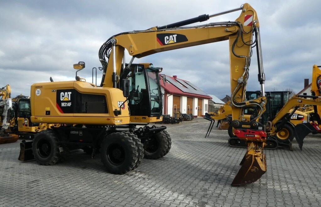 2019 Caterpillar M314F Wheel Excavator