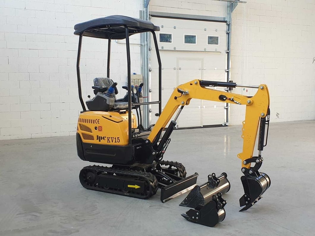 New JPC KV15 Mini Excavator