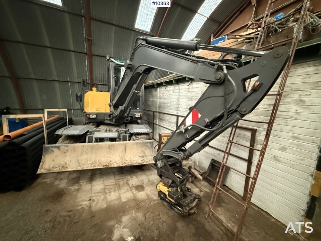 2016 Volvo EW60E Wheel Excavator